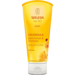 Weleda - Baby Calendula Shampoo & Body Wash Βρεφικό Σαμπουάν & Αφρόλουτρο Καλέντουλας - 200ml