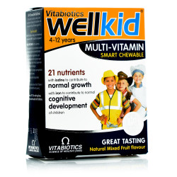 Vitabiotics - Wellkid μασώμενες - 30tabs