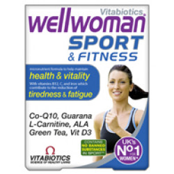 Vitabiotics - Wellwoman Sport & Fitness Μέγιστη ενέργεια & επιδόσεις - 30tabs