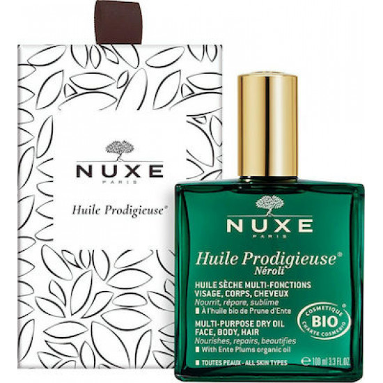 Nuxe - Huile Prodigieuse Neroli Organic Ξηρό Λάδι για Πρόσωπο, Σώμα & Μαλλιά - 100ml Nuxe - Huile Prodigieuse Neroli Organic Ξηρό Λάδι για Πρόσωπο, Σώμα & Μαλλιά - 100ml