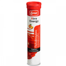 Lanes - Αναβράζουσες Πολυβιταμίνες Xtra Energy - 20tabs