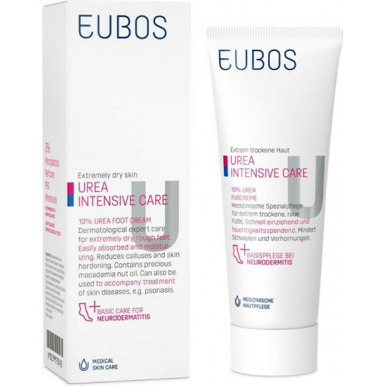 Eubos -  Urea Intensive Care 10% Urea Foot Cream Κρέμα Ποδιών - 100ml