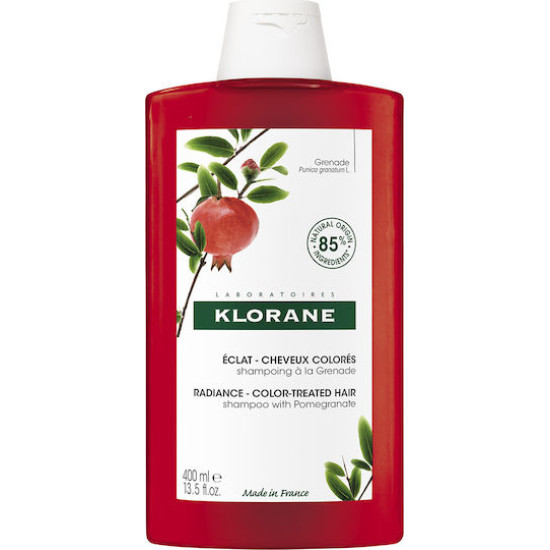 Klorane - Shampoo with Pomegranate Color Enchancing Σαμπουάν με Εκχύλισμα Ροδιού για Βαμμένα Μαλλιά - 400ml