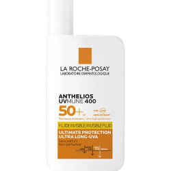 La Roche Posay - Anthelios UVmune 400 Invisible Fluid No Perfume SPF50 Λεπτόρρευστη Αντιηλιακή Κρέμα χωρίς άρωμα - 50ml