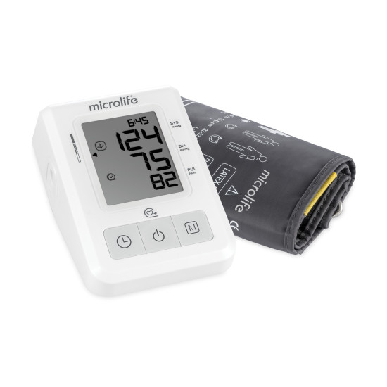 Microlife - HD Corner BP B2 Basic Blood Pressure Monitor Υπεραυτόματο Πιεσόμετρο Μπράτσου με Τεχνολογία IHB για Ανίχνευση Αρρυθμιών  - 1τμχ