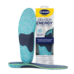 Dr.Scholl's - 24 Hour Energy  Πολυχρηστικοί Πάτοι 24ωρης Ενέργειας Μ΄έγεθος Large ( 40-47,5) - 1 ζευγάρι 