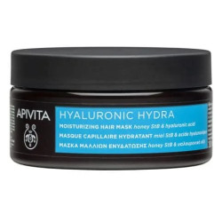 Apivita - Hyaluronic Hydra Moisturizing Hair Mask Μάσκα Μαλλιών Ενυδάτωσης με Μέλι και Υαλουρονικό Οξύ - 200ml