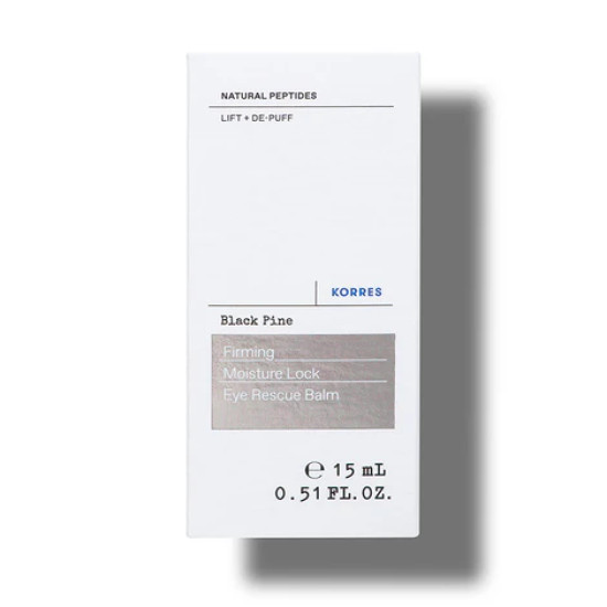 Korres - Black Pine Eye Balm 4D Βalm Ματιών με Μαύρη Πεύκη για Σύσφιξη & Ενισχυμένη Ενυδάτωση - 15ml