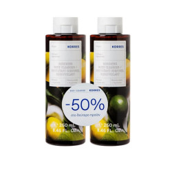 Korres - Citrus Renewing Body Cleanser  Αφρόλουτρο Κίτρο -50% στο δεύτερο προϊόν - 2x250ml 