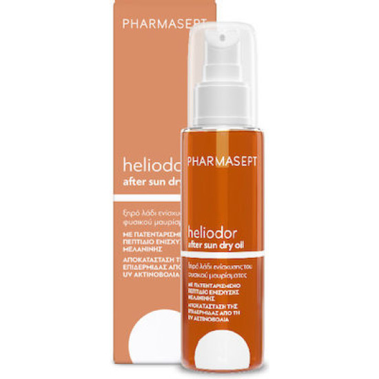 Pharmasept - Heliodor After Sun Dry Oil Ξηρό Λάδι ενίσχυσης του φυσικού μαυρίσματος για πρόσωπο και σώμα -100ml 