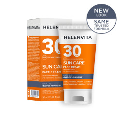 Helenvita - Sun anti-photoaging face cream SPF30 Αντηλιακή κρέμα προσώπου κατά της φωτογήρανσης - 50ml