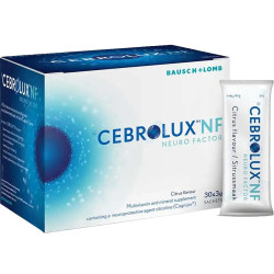 Bausch & Lomb - Health Cebrolux NF Neuro Factor Συμπλήρωμα Διατροφής Για Την Όραση - 30 Φακελάκια
