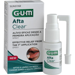 GUM - Afta Clear Spray για τις Στοματικές Άφθες - 15ml