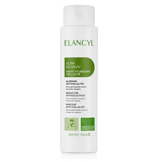 Elancyl - Slim Design Night Stubborn Cellulite Κρέμα Νυκτός για Αδυνάτισμα & Επίμονη Κυτταρίτιδα - 200ml