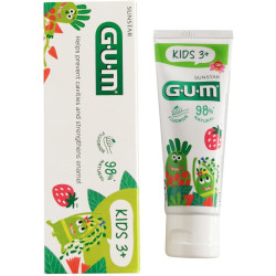 Sunstar - Gum kids toothpaste strawberry Παιδική οδοντόκρεμα φράουλα από 2 έως 6 ετών - 50ml