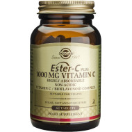 Solgar - Ester C 1000mg Βιταμίνη C Υψηλής Απορρόφησης - 60tabs