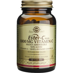Solgar - Ester C 1000mg Βιταμίνη C Υψηλής Απορρόφησης - 60tabs