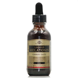 Solgar - Liquid Melatonin για την Αντιμετώπιση της Αϋπνίας με Γεύση Κεράσι - 59ml