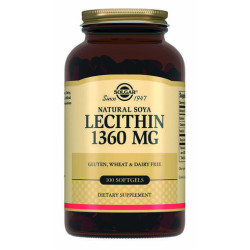 Solgar - Lecithin 1360mg - 100 softgels