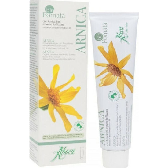 Aboca - Arnica BioPomate Βιολογική Κρέμα Άρνικας για Μυΐκούς Πόνους & Μώλωπες - 50ml