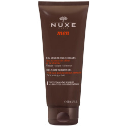 Nuxe - Men Multi-Use Shower Gel Ανδρικό Πολυχρηστικό Αφρόλουτρο για Σώμα, Μαλλιά & Πρόσωπο - 200ml