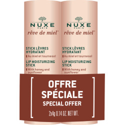 Nuxe - Reve de Miel Stick Lѐvres Hydratant Ενυδατικό stick  χειλιών - 2x4gr