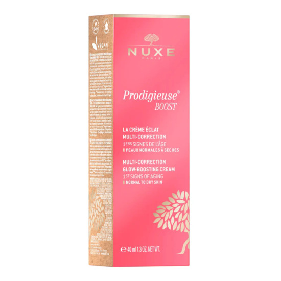 Nuxe - Prodigieuse Boost Multi-Correction Glow Boosting cream Μεταξένια κρέμα πολλαπλής δράσης για κανονική-ξηρή επιδερμίδα - 40ml