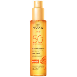 Nuxe - Sun Tanning Oil SPF50 Αντηλιακό Λάδι Προσώπου σε Spray - 150ml