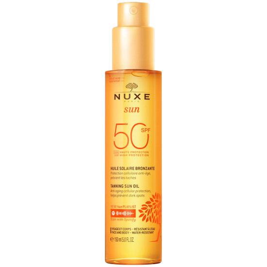Nuxe - Sun Αντηλιακό Λάδι Προσώπου SPF50 σε Spray - 150ml