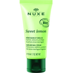 Nuxe - Sweet Lemon Hand & Nail Cream Ενυδατική - Προστατευτική Κρέμα Χεριών & Νυχιών - 50ml