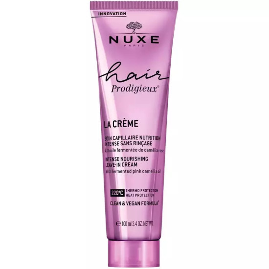 Nuxe - Hair Prodigieux Intense Nourishing Leave-in Cream Αρωματική Κρέμα Μαλλιών Leave-in για Ενυδάτωση & Προστασία από τη Θερμότητα του Styling - 100ml