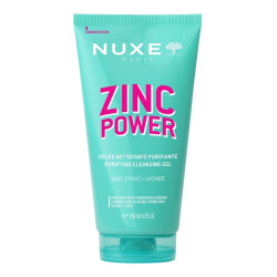 Nuxe - Zinc Power Purifying Cleansing Gel Υγρό Καθαρισμού για Ματ Αποτέλεσμα & Σύσφιξη των πόρων σε Επιδερμίδες με Τάση για Ακμή - 150ml