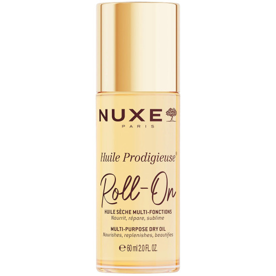 Nuxe - Huile Prodigieuse Roll-On Multi-Purpose Dry Oil Ξηρό Λάδι για Πρόσωπο, Σώμα & Μαλλιά σε Μορφή Roll-On - 60ml