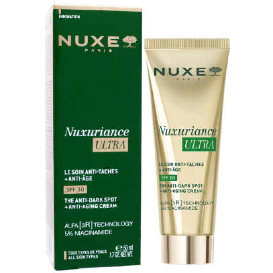 Nuxe - Nuxuriance Ultra The Anti-Dark Spot & Anti-Aging Cream Spf30 Κρέμα Κατά των Κηλίδων και της Γήρανσης με Αντηλιακή Προστασία - 50ml