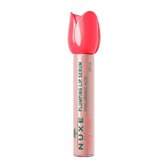 Nuxe - Very Rose Hyaluronic Acid Plumping Lip Serum Ενυδατικό Serum Χειλιών για Άμεσο Όγκο με Υαλουρονικό Οξύ - 8ml
