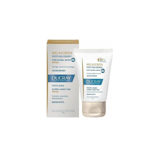 Ducray - Melascreen Photo Vieillissement Creme Mains Spf50+ Κρέμα Χεριών κατά των Σημαδιών της Φωτογήρανσης - 50ml