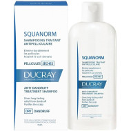Ducray - Kelual Squanorm Σαμπουάν Κατά  της Ξηρής Πιτυρίδας - 200ml