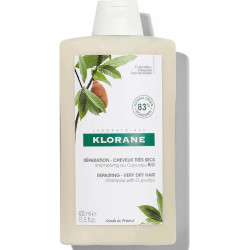Klorane - Shampoo With Organic Cupuacu Σαμπουάν με Βιολογικό Bούτυρο Cupuacu για Θρέψη & Επανόρθωση των Ξηρών Μαλλιών - 400ml