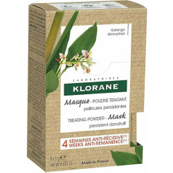 Klorane - Galanga Θεραπευτική Μάσκα Πούδρα Κατά Της Επίμονης Πιτυρίδας - 8x3gr