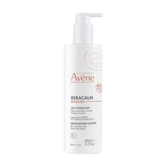 Avene - Xeracalm Nutrition Lait Hydratant  Ενυδατικό Γαλάκτωμα Σώματος για Ευαίσθητες Επιδερμίδες - 400ml