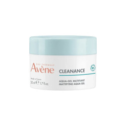 Avene - Cleanance Aqua Gel Matifiant Ενυδατική Κρέμα για Ματ Αποτέλεσμα για Ευαίσθητο Δέρμα με Ατέλειες - 50ml
