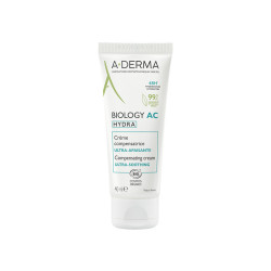 A-Derma - Biology AC Hydra 48ωρη Κρέμα Προσώπου για Ατέλειες & Ακμή - 40ml