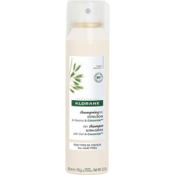 Klorane - Dry Shampoo with Oat & Ceramide Ξηρό Σαμπουάν με Βρώμη και Κεραμίδια για Καθαρισμό και Αναζωογόνηση της Τρίχας - 150ml