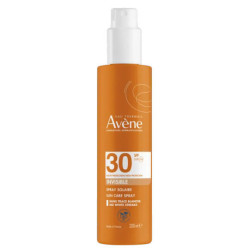 Avene - Sun Care Spray Invisible SPF30 Αντηλιακή Διάφανη Λοσιόν σε Spray για Πρόσωπο και Σώμα για Ευαίσθητο Δέρμα - 200ml