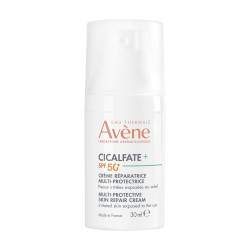 Avene - Cicalfate SPF50+  Επανορθωτική Κρέμα Πολλαπλής Προστασίας  Για Ερεθισμένο Δέρμα που Εκτίθεται στον Ήλιο - 30ml