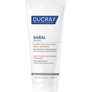 Ducray - Sabal Argeal Shampooing Sebo-Absorbant Σμηγματο-Απορροφητικό Σαμπουάν Καθημερινής Χρήσης για Λιπαρό Τριχωτό Κεφαλής & Λιπαρά Μαλλιά - 200ml