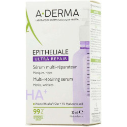 A-Derma - Epitheliale Ultra Repair Multi Repairing Serum HA Ορός Πολλαπλής Επανόρθωσης για Σημάδια/Ρυτίδες - 30ml  