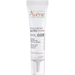 Avene - Hyaluron Activ Procedure Retinal 0.05 % Micro Lift Eye & Lip Cream Κρέμα Ματιών & Χειλιών με Ρετινάλη - 15ml