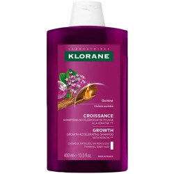 Klorane - Growth Accelerating Shampoo Σαμπουάν Επιτάχυνσης της Ανάπτυξης των Μαλλιών με Αδενοσίνη και Κινίνη - 400ml