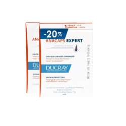 Ducray - Anacaps Expert  Αγωγή Κατά της Χρόνιας Τριχόπτωσης - 2x30caps